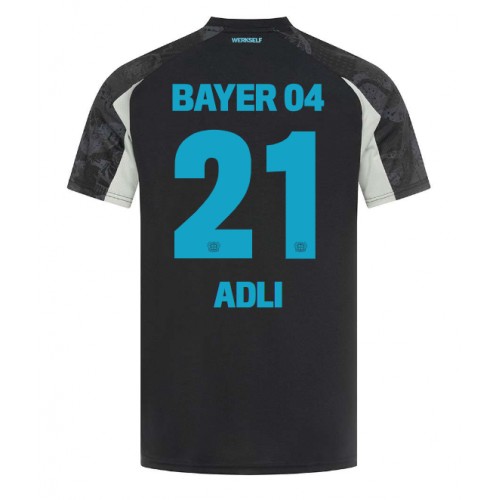 Moški Nogometni dresi Bayer Leverkusen Amine Adli #21 Tretji 2024-25 Kratek Rokav